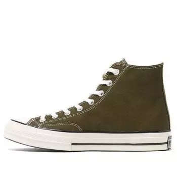 Кроссовки chuck 70 hi 'olive flak' Converse, зеленый