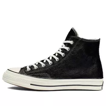 Кроссовки chuck 70 hi 'pony hair pack - black' Converse, черный