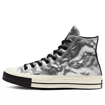 Кроссовки chuck 70 hi 'silver' Converse, серебряный