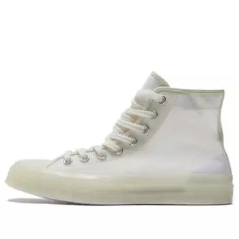Кроссовки chuck 70 hi translucent canvas sneakers 'egret' Converse, белый