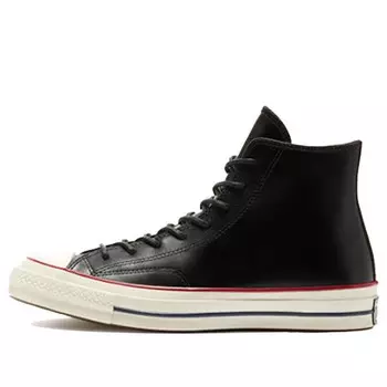 Кроссовки chuck 70 high 'color leather - black' Converse, черный