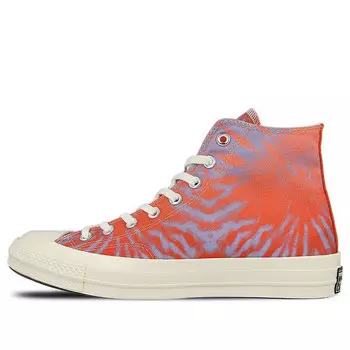Кроссовки chuck 70 high 'coral twilight tie dye' Converse, красный