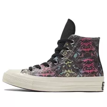 Кроссовки chuck 70 high 'digital daze - snakeskin' Converse, черный