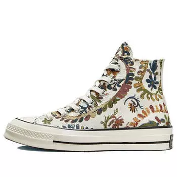 Кроссовки chuck 70 high 'fall florals - egret' Converse, мультиколор