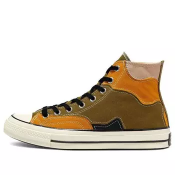 Кроссовки chuck 70 high 'hacked archive - dark moss black' Converse, желтый