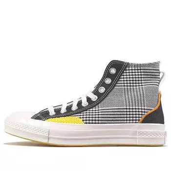 Кроссовки chuck 70 high 'hacked fashion - black speed yellow' Converse, черный