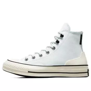 Кроссовки chuck 70 high leather 'white beige' Converse, белый