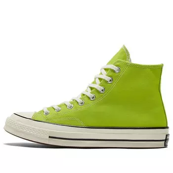 Кроссовки chuck 70 high 'lime twist' Converse, зеленый