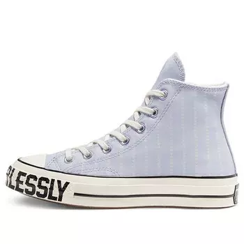 Кроссовки chuck 70 high 'love fearlessly' Converse, голубой