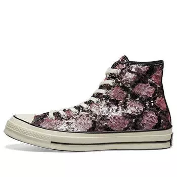 Кроссовки chuck 70 high 'snake pattern - light pink' Converse, розовый