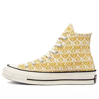 Кроссовки chuck 70 high 'summer spirit - gold dart' Converse, желтый
