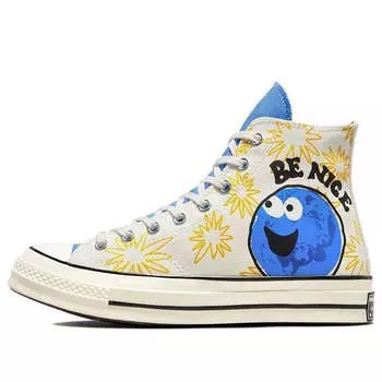 Кроссовки chuck 70 high 'sunny floral - be nice' Converse, белый