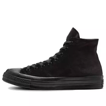 Кроссовки chuck 70 high velvet 'triple black' Converse, черный