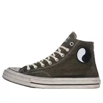 Кроссовки chuck 70 high x stussy x our legacy 'pigeon grey' Converse, серый