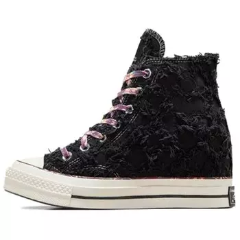 Кроссовки Chuck 70 Internal Wedge Hi Isabel Marant Raven Women's Converse, черный