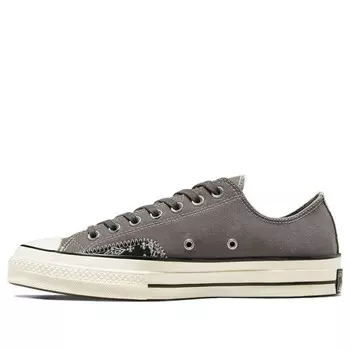 Кроссовки chuck 70 low 'crafted ollie patch origin story grey' Converse, серый