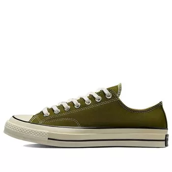 Кроссовки chuck 70 low 'dark moss' Converse, зеленый