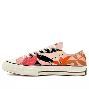 Кроссовки chuck 70 low 'floral print' Converse, розовый