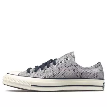 Кроссовки chuck 70 low 'snakeskin' Converse, серый