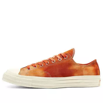 Кроссовки chuck 70 low 'twisted vacation - venetian rust' Converse, оранжевый