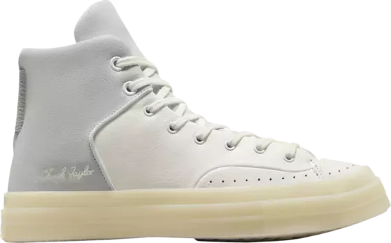 Кроссовки Chuck 70 Marquis Leather High 'Vintage White', белый