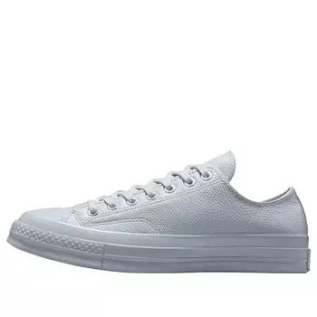 Кроссовки chuck 70 mono leather low 'summer - faint blue' Converse, синий