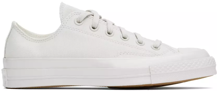 Кроссовки Chuck 70 Monochrome Off-White Converse, Pale putty/Pale putty