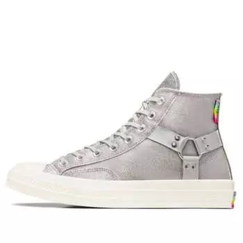 Кроссовки chuck 70 pride 'silver white' Converse, серебряный