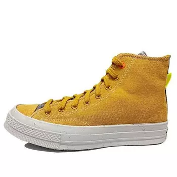 Кроссовки chuck 70 renew high 'safron yellow' Converse, оранжевый