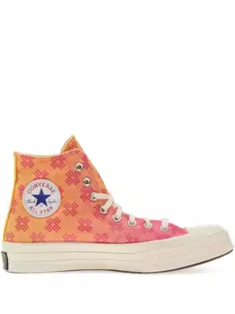 Кроссовки Chuck 70 с рисунком Дораэмона Converse, розовый