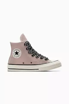 Кроссовки Chuck 70 Suede Converse, коричневый