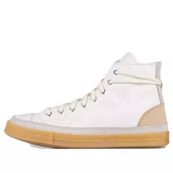 Кроссовки chuck 70 suede & leather high top 'white' Converse, белый