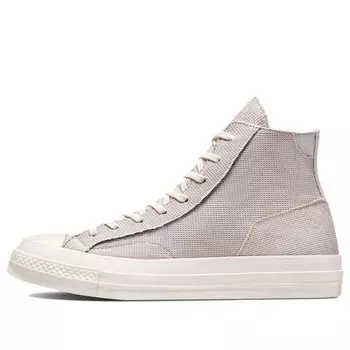 Кроссовки chuck 70 tri-panel high 'color block - light silver pink clay' Converse, коричневый