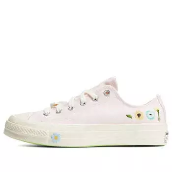 Кроссовки chuck 70 'white flower' Converse, розовый