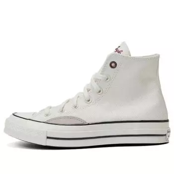 Кроссовки chuck 70s mixed materials high top 'white' Converse, белый