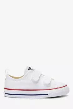 Кроссовки Chuck Taylor 2V для младенцев Converse, белый