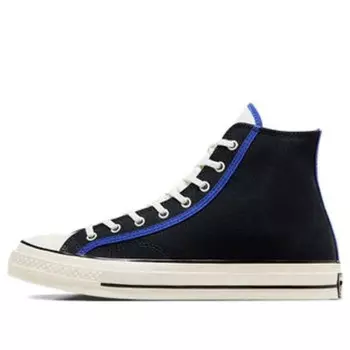 Кроссовки chuck taylor 70s high top 'black blue flame' Converse, черный