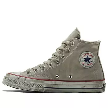 Кроссовки chuck taylor all star 1970s canvas shoes gray 'grey red' Converse, серый
