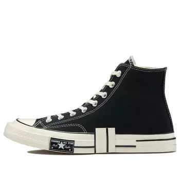 Кроссовки chuck taylor all star 1970s high-top canvas shoes 'black white' Converse, черный