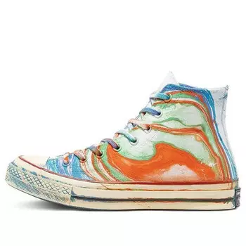 Кроссовки chuck taylor all star 1970s ltd 'green orange' Converse, зеленый