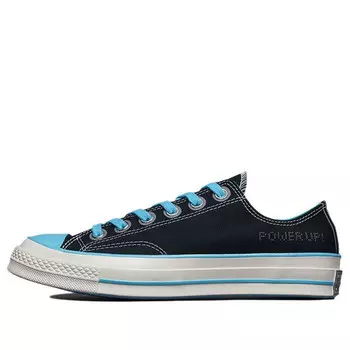 Кроссовки chuck taylor all star 1970s sneakers black/blue/orange Converse, черный