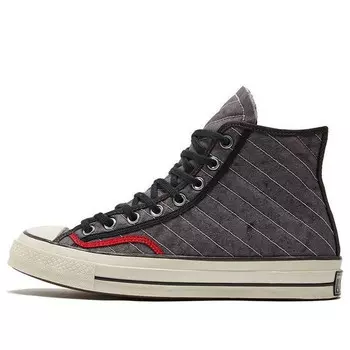 Кроссовки chuck taylor all star 1970s varsity sneakers grey Converse, серый