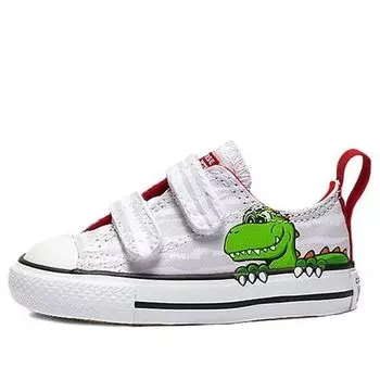 Кроссовки chuck taylor all star 2v ox 'white green' Converse, белый