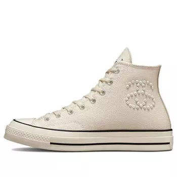 Кроссовки chuck taylor all-star 70 hi 'stussy fossil pearl' Converse, мультиколор