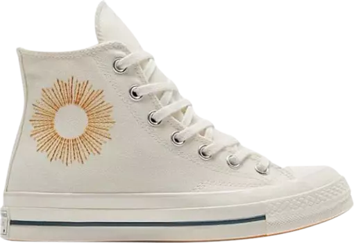 Кроссовки Chuck Taylor All Star 70 High 'White Gold', кремовый