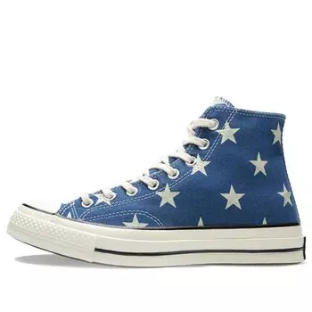 Кроссовки chuck taylor all star 70s high 'vintage flag' Converse, синий