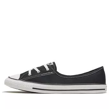 Кроссовки chuck taylor all star ballet lace for black Converse, черный