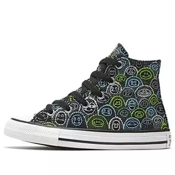 Кроссовки chuck taylor all star big snowman hi black Converse, черный