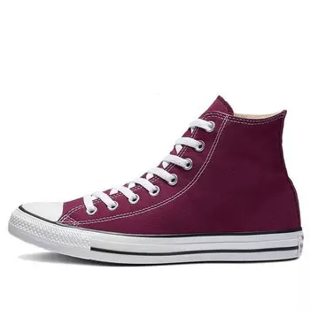 Кроссовки chuck taylor all star canvas hi 'maroon' Converse, красный