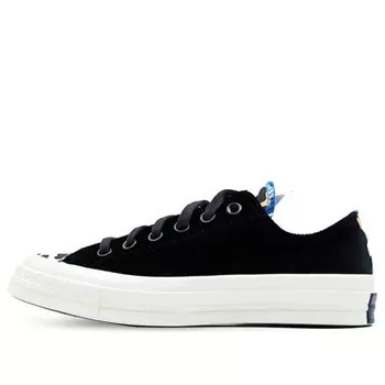 Кроссовки chuck taylor all star canvas shoes black/white Converse, черный